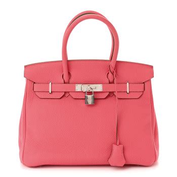 hermes birkin 30 rose lipstick|HERMES Togo Birkin 30 Rose Lipstick .